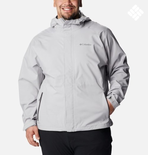 Columbia Earth Explorer Skalljakker Herre Lyse Grå | Plus Size 25309F